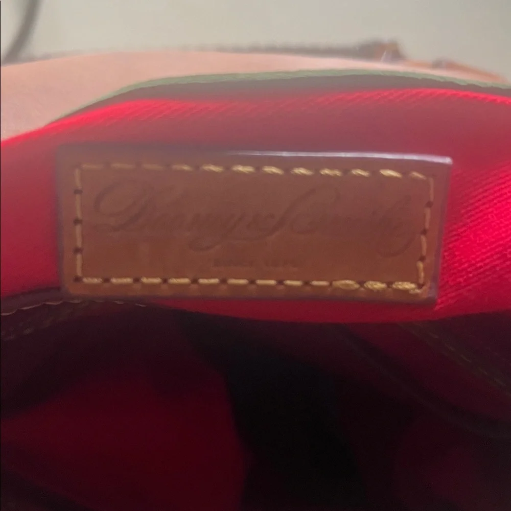 Dooney & Bourke Tan Leather Satchel - Picture 11 of 14